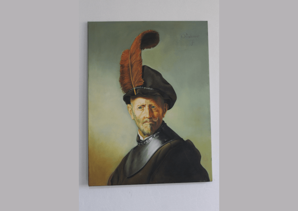 REMBRANT – ASKERİ KOSTÜMLÜ YAŞLI BİR ADAM PORTESİ (REPRODÜKSİYON)